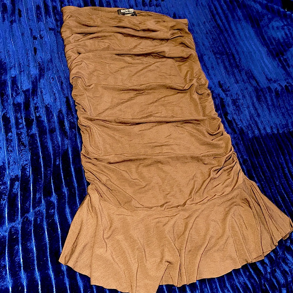Medium size Bisou Bisou Michelle Bohbot strapless mini dress